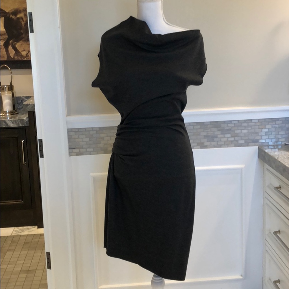 Helmet Lang wool dress.